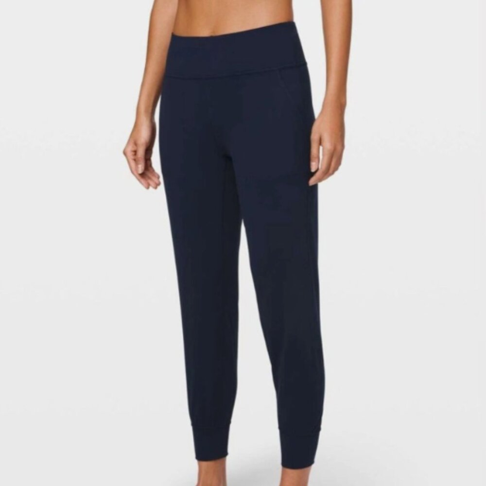 Lululemon True Navy Blue Align High-Rise Jogger *Full Length 28" Size 4